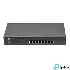 TP-Link TL-SF1008, Unmanaged switch,  8x 10/1000 RJ-45, 11.6" 19"