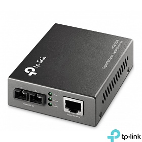 Gigabit media converter 1000M RJ-45/SC, MM 850nm, 550m (TP-Link MC200CM)