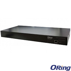 ORing RDS-3086G, Industrial Device Server, 8x RS-232/422/485 + 4x 10/100/1000 RJ-45 (LAN) + 2x 100/1000 SFP, 19"