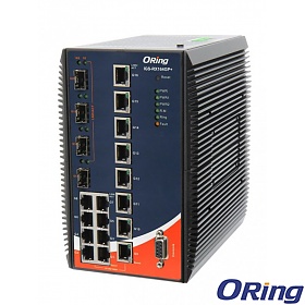 ORing IGS-RX164GP+, Managed switch, L3, 16x 10/1000 RJ-45 + 4x1G/2.5G/10G SFP+, O/Open-Ring <30ms