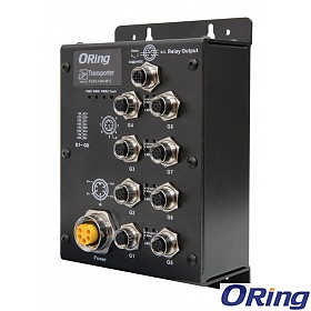 ORing TGXS-1080-M12, Unmanaged switch, 8x 10/100/500/1000 M12
