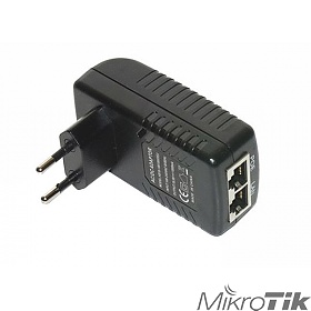 Mikrotik Power Adapter, 24V, 0,75A, PoE