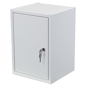 9U rack cabinet, 10", wall-mounted, steel door, 454x322x300mm