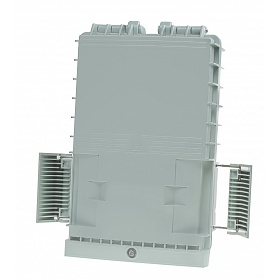 Splice box, 24 cores outdoor (IP65) FTTH box, for PLC splitters