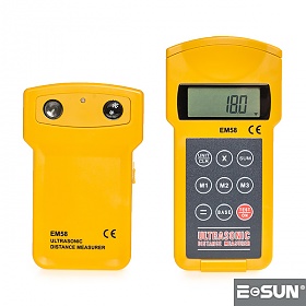 E-Sun EM58 - Digital distance meter, dual unit measurement
