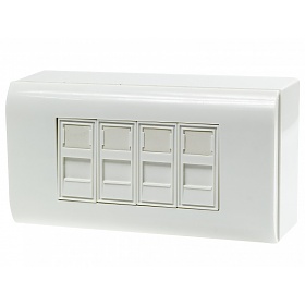 Surface-mount box, keystone 4x