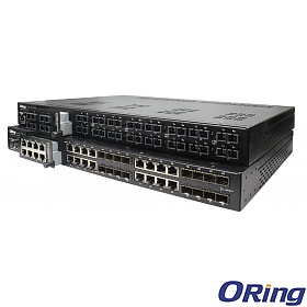 ORing RGS-P9160GC-M1-HV, Managed modular switch, 16x 1G, 4 slide-in SFP+ slots 10G