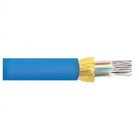 Fiber optic cable, indoor, mini-breakout, 8x50/125/900, OM2 fiber, LSZH