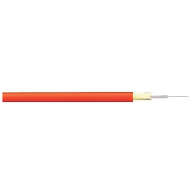 Fiber optic patch cable, 1x9/125, G652D fiber, 2.8 mm, LSOH
