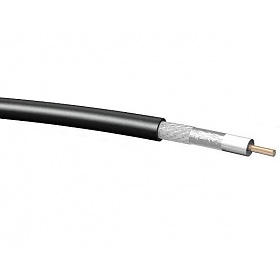 MRC 400 ECO coaxial cable, Draka, 50 Ohm (PE), 100 m