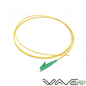 Fiber optic pigtail LC APC, SM, 9/125, 0.9mm, G652D fiber, 1m