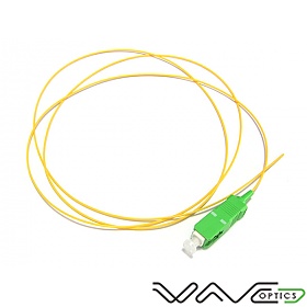 Fiber optic pigtail SC/APC, SM, 9/125, 0.9mm, G652D fiber, 1m