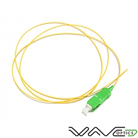 Fiber optic pigtail SC/APC, SM, 9/125, 0.9mm, G652D fiber, 2m