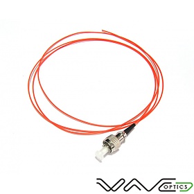 Fiber optic pigtail FC/UPC, MM, 50/125, 0.9mm, OM2 fiber, 1m