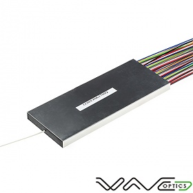 PLC splitter SM 1x64 0.9mm, G657A fiber