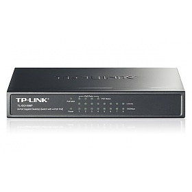 TP-Link TL-SF1008P, Unmanaged switch,  8x 10/1000 RJ-45, PoE 