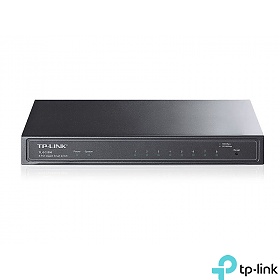 TP-Link T1500G-8T, TL-SG2008, Smart switch,  8x 10/100/1000 RJ-45, desktop 