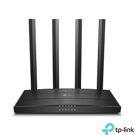 TP-Link Archer C6U, 1200Mbps Wireless Gigabit Router Dualband AC1200