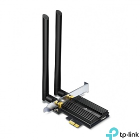 TP-Link Archer TX50E, 3000Mbps Wireless Dual Band PCI-Express AX3000, Wi-Fi 6, Bluetooth 5.0