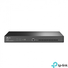 TP-Link TL-SX3008F, Managed switch, 8 slide-in 10G SFP+ slot, 19"