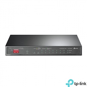 TP-Link TL-SG1210MP, Unmanaged switch,  9x 10/100/1000 RJ-45, 1 SFP slots, PoE+, desktop