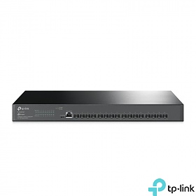 Managed switch, 16 slide-in 10G SFP+ slot, Dual Redundant Power Supplies, 19" (TP-Link TL-SX3016F)