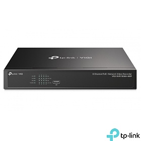 8 Channel Network Video Recorder with PoE+ (TP-Link VIGI NVR1008H-8P)