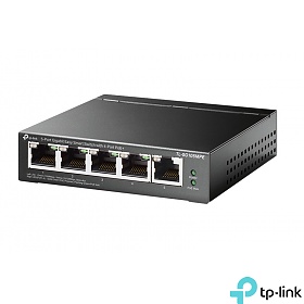 TP-Link TL-SG105MPE, Smart switch, 5x 10/100/1000 RJ-45, PoE+, desktop