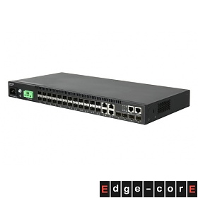 Managed Switch, 20x 100/1000BASE-X SFP, 4x Combo Gigabit (RJ-45/SFP), 4x SFP+ 10G (Edge-corE ECS4120-28FV2)