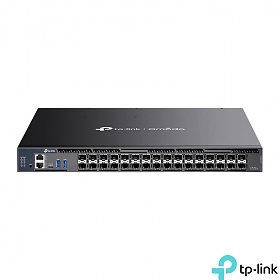 TP-Link SX6632YF, Managed switch, 26x slide-in 10G SFP+ slot, 6 slide-in SFP28 10/25G slot, 19"