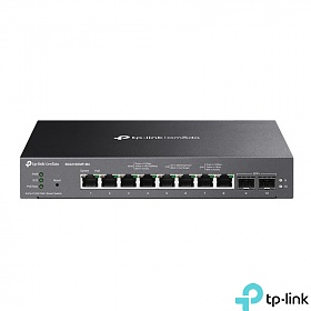 TP-Link SG2210XMP-M2, Managed switch, 8x 2,5G, 2 slide-in 10G SFP+ slot, PoE+, 19"