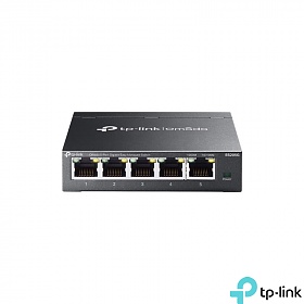 TP-Link ES205G, Smart switch,  5x 10/100/1000 RJ-45, desktop