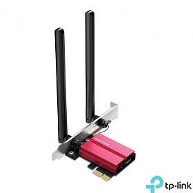 AXE5400 Wi-Fi 6E Bluetooth 5.3 PCIe Adapter (TP-Link Mercusys MA86XE)