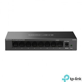 TP-Link Mercusys MS108GS, Unmanaged switch, 8x 10/100/1000 RJ-45, desktop