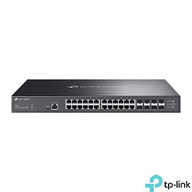 Managed switch,  24x 10G RJ-45, 8 slide-in 10G SFP+ slot,19" (TP-Link SX3832)