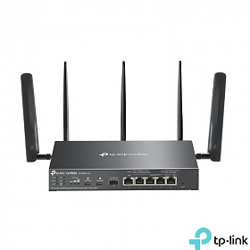 TP-Link ER706WP-4G, 3000Mbps Wireless gigabit VPN Router Omada, 5x 10/100/1000 RJ-45, 1 SFP slots, PoE+, desktop