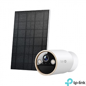Outdoor Security Wi-Fi Camera, Solar Panel (TP-Link Tapo C460 Kit)