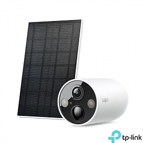 Outdoor Security Wi-Fi Camera, Solar Panel (TP-Link Tapo C425 Kit)