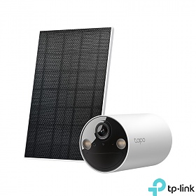 Outdoor Security Wi-Fi Camera, Solar Panel (TP-Link TC82 Kit)