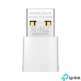 AX900 Wireless Dual Band nano USB 2.0 Adapter, Bluetooth 5.3 (TP-Link Mercusys MA60XNB)