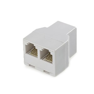 3 way coupler, 6C, white 