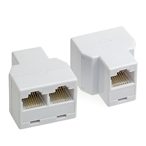 3 way coupler, 8C, white 