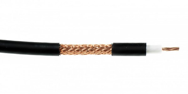 RF-5X (H155) coaxial cable, 50 Ohm (PE), Draka, 100m 