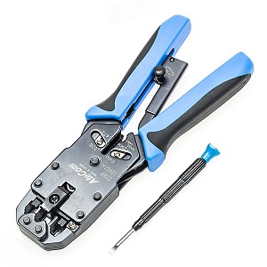 Modular crimping tool 4p+6p+8p (Hanlong HT-2008AR) 