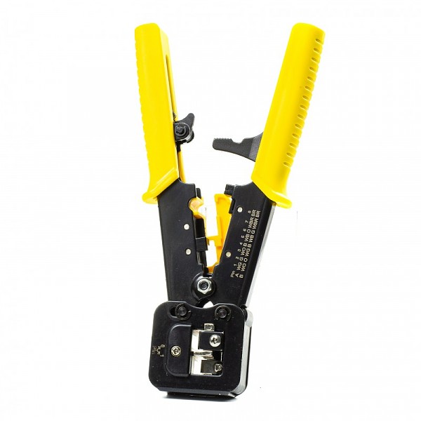 Modular crimping tool 6p, 8p and open-pass type 