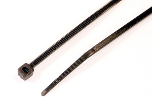 Cable ties, 2.5 x 80 mm, black 
