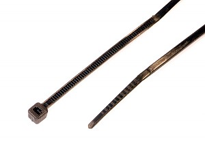 Cable ties, 2.5 x 100 mm, black 