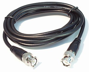 VIDEO cable, BNC male to BNC male, 1.5 m 