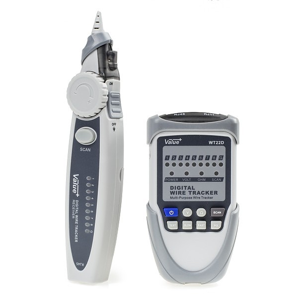 Digital cable tracker and cable tester WT22D 