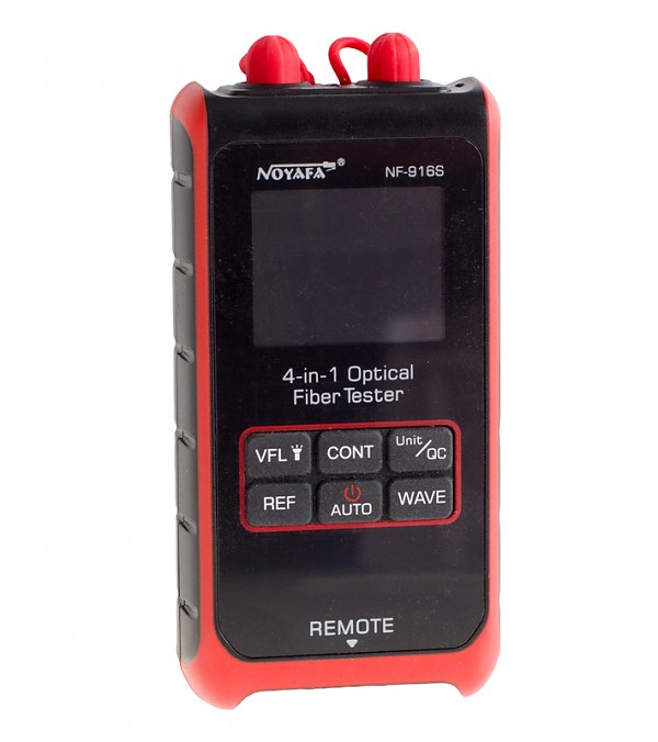 NOYAFA NF-916S, Cable tester RJ-45 and Optical Power Meter, w/LCD, VFL